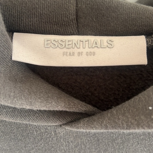 Fear of God Essentials Raglan Hoodie Size Large - Picture 5 of 9